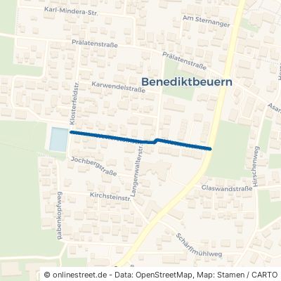 Wettersteinstraße Benediktbeuern Gschwendt 