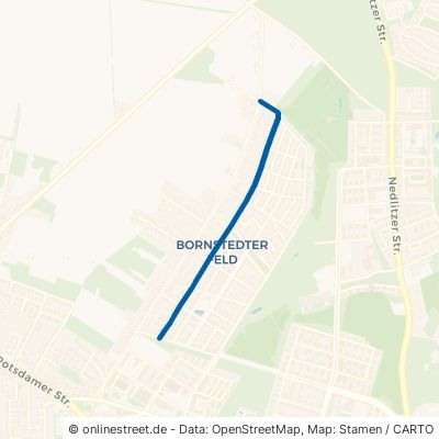 Orville-Wright-Straße Potsdam Bornstedter Feld 