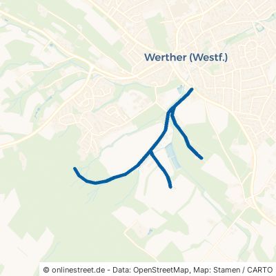 Teutoburger-Wald-Weg Werther (Westfalen) Werther 