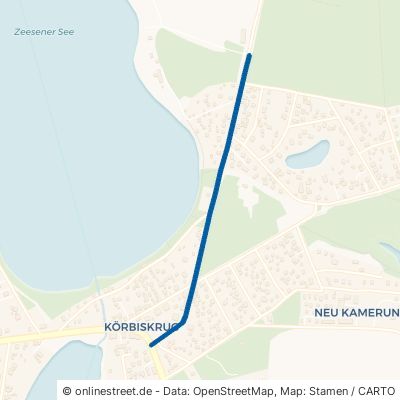 Senziger Straße Königs Wusterhausen Zeesen 