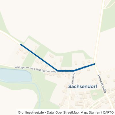 Burkartshainer Straße Wurzen Sachsendorf 
