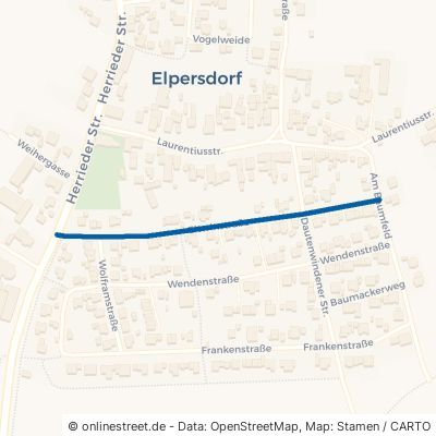 Eltwinstraße Ansbach Elpersdorf 