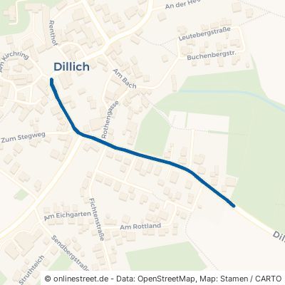 Frielendorfer Straße Borken Dillich 