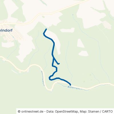 Kirnitzschbergweg Sebnitz Mittelndorf 