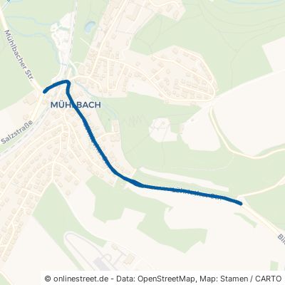Löhriether Straße Bad Neustadt an der Saale Mühlbach 