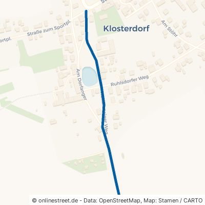 Hohensteiner Weg Oberbarnim Klosterdorf 