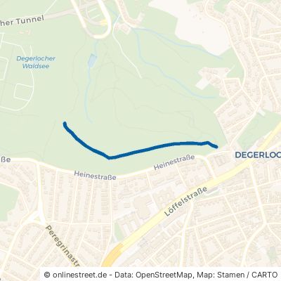 Schießbahnweg Stuttgart Degerloch 