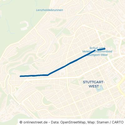 Forststraße Stuttgart West 