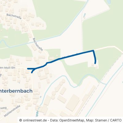 Martinstraße Kühbach Unterbernbach 
