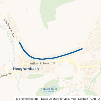 Frankensteinstraße Arnstein Heugrumbach 