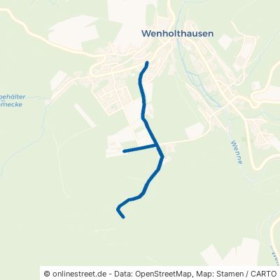 Habbeckestraße Eslohe (Sauerland) Wenholthausen 