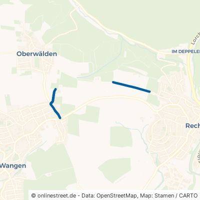 Oberwälder Straße 73117 Wangen 