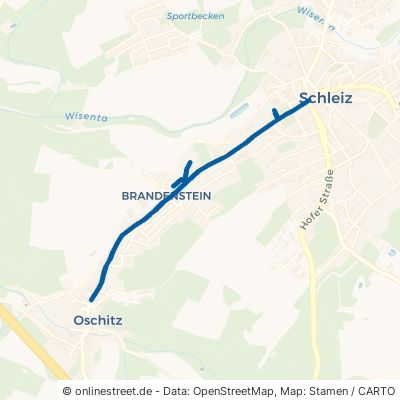 Oschitzer Straße Schleiz 