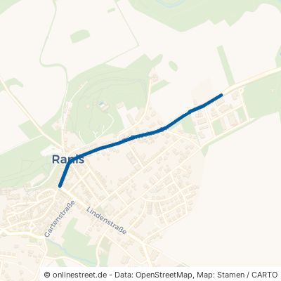 Pößnecker Straße Ranis 