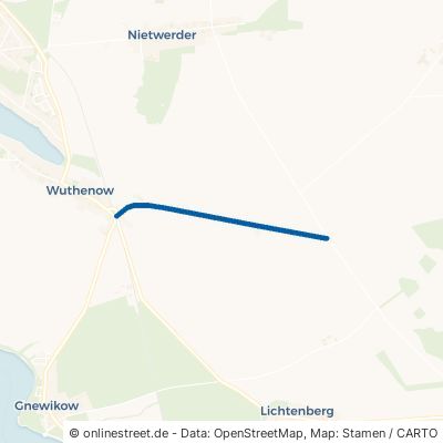 Weg Nach Wulkow 16818 Neuruppin Wuthenow 