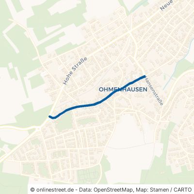 Gomaringer Straße Reutlingen Ohmenhausen 