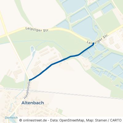 Altenbacher Weg Bennewitz Deuben 