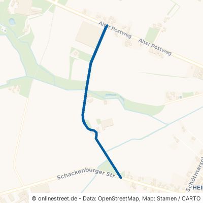 Schäferweg Leopoldshöhe Krentrup 