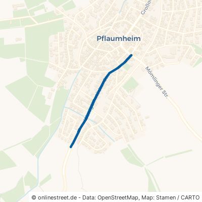 Wenigumstädter Straße Großostheim Pflaumheim 