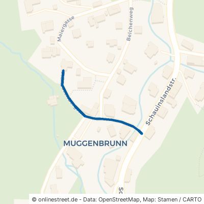 Franzosenbergstraße Todtnau Muggenbrunn 
