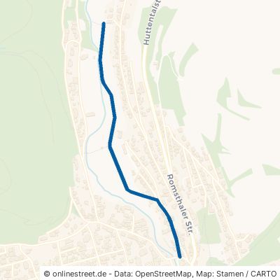 Hohmühlenweg Bad Soden-Salmünster Bad Soden 