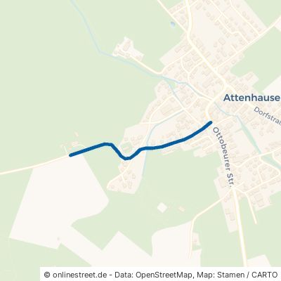 Stephansrieder Straße Sontheim Attenhausen 