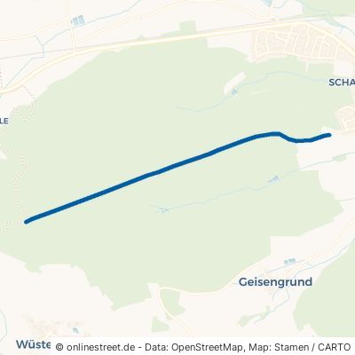 Schrankenweg Ansbach Schalkhausen 