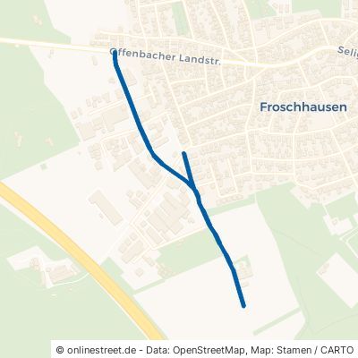 Am Reitpfad Seligenstadt Froschhausen 