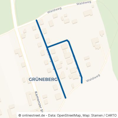 Siedlungsweg Bernsdorf Straßgräbchen 