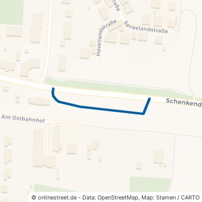 Schenkendorfer Chaussee - Ladestraße - Mittenwalde 