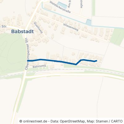 Dammstraße Bad Rappenau Babstadt 