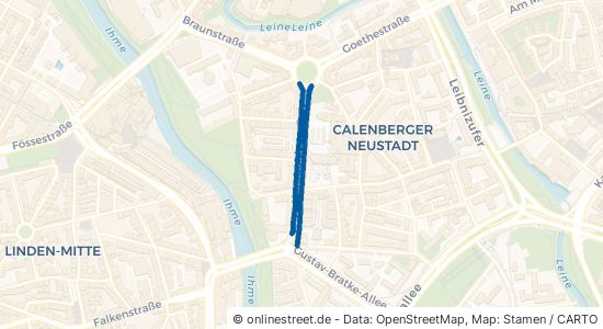 Humboldtstraße Hannover Calenberger Neustadt Mitte