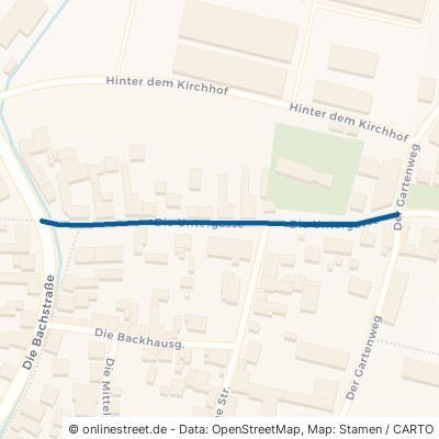 Die Untergasse Amt Wachsenburg Haarhausen 