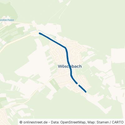 Wesostraße Pfinztal Wöschbach 