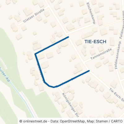 Breslauer Straße Wettringen Tie-Esch 