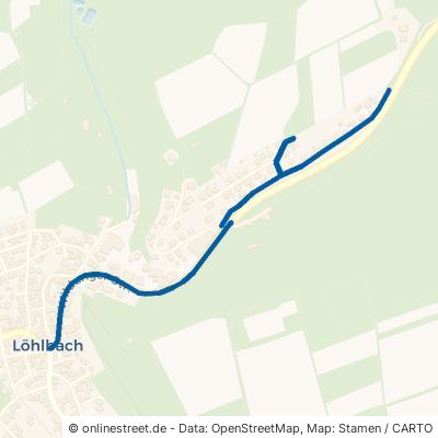 Wildunger Straße Haina Löhlbach 