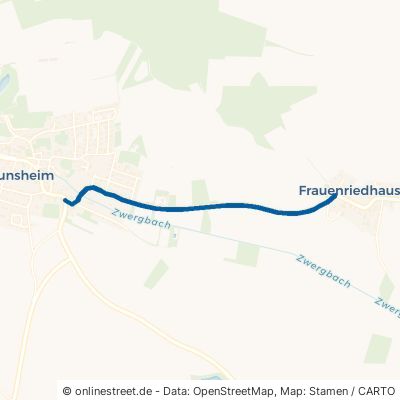 Frauenriedhauser Straße Haunsheim 