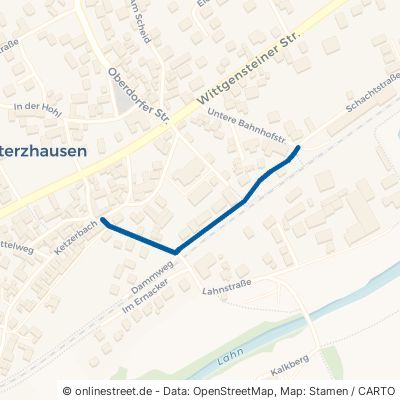 Obere Bahnhofstraße Lahntal Sterzhausen 