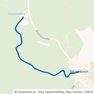 Enzenbergweg Kandern Sitzenkirch 