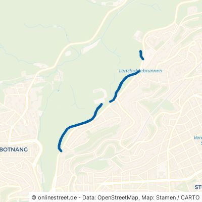 Hofackerweg Stuttgart Kräherwald 