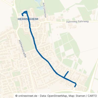 Herrnsheimer Hauptstraße Worms Herrnsheim 