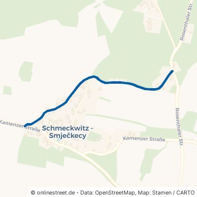 Weinbergstraße - Winicowa Hora 01920 Räckelwitz Schmeckwitz 
