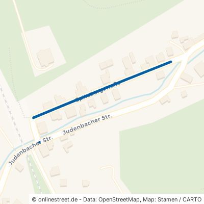 Spitzbergstraße Sonneberg Hüttensteinach 
