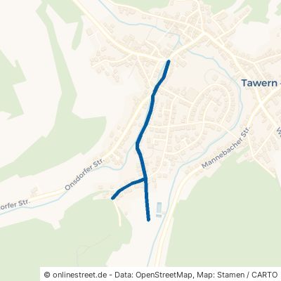 Bachstraße Tawern 