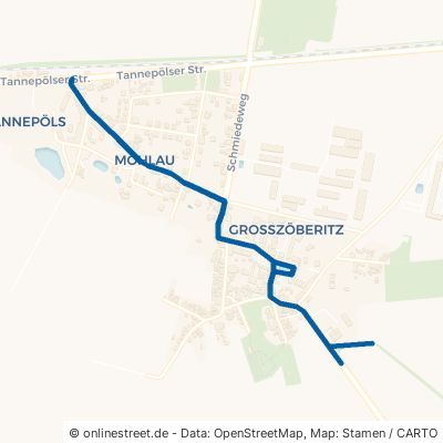 Ernst-Thälmann-Straße Zörbig Großzöberitz 