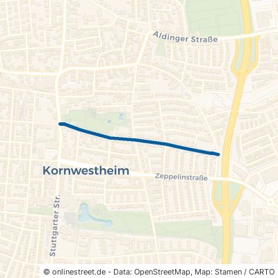Friedrich-Siller-Straße Kornwestheim 