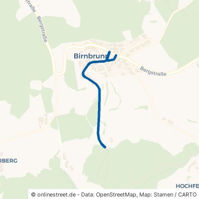 Krammerbergstraße Traitsching Birnbrunn 