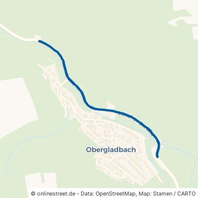 Lorcher Straße Schlangenbad Obergladbach 
