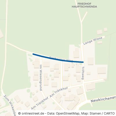 Rothacker Weg Neukirchen Hauptschwenda 