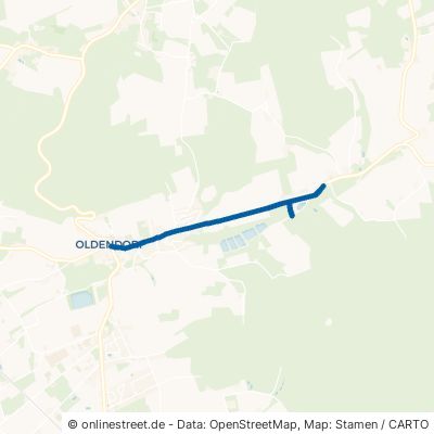 Osnabrücker Straße Melle Oldendorf 